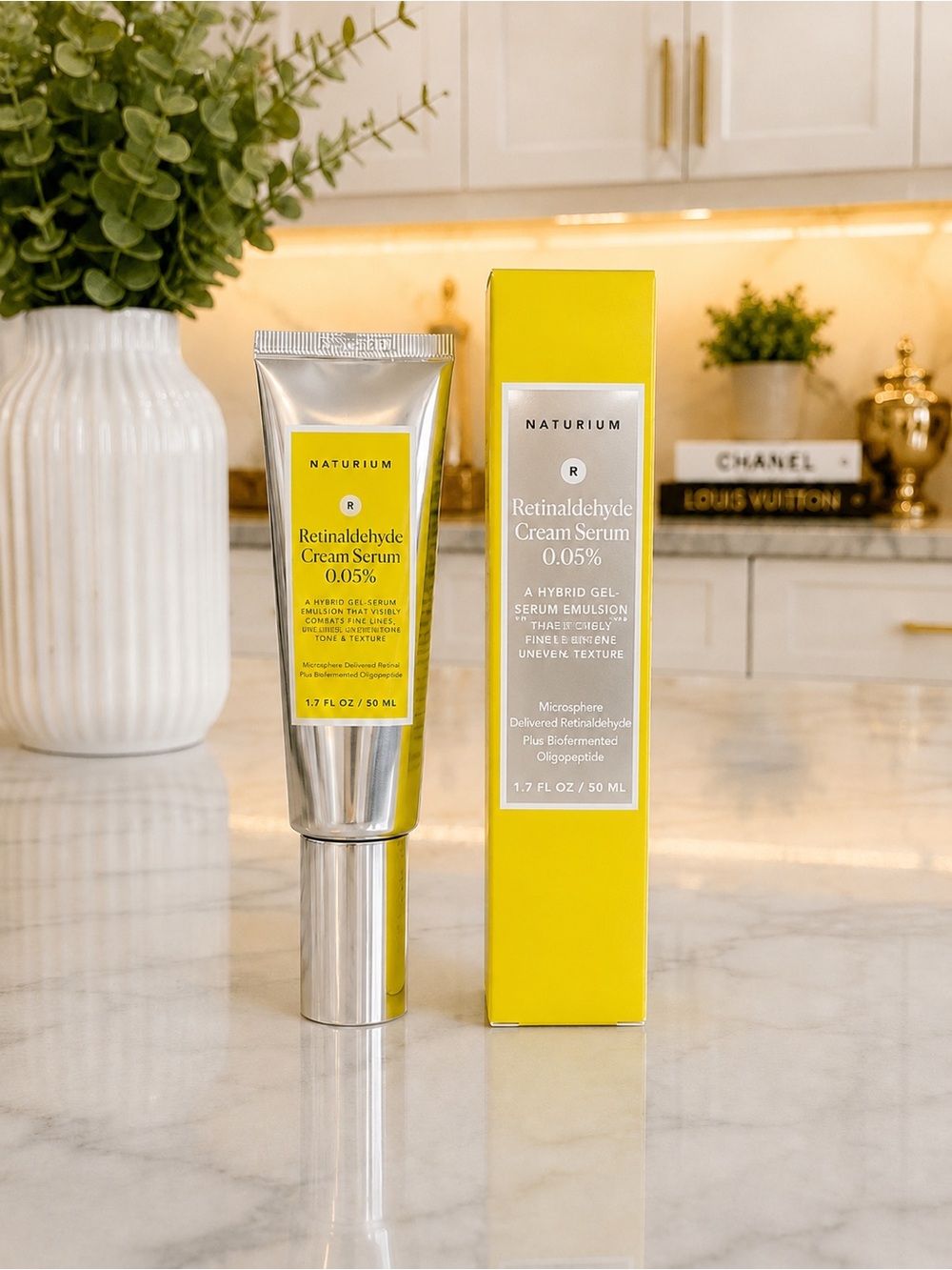 Naturium Retinaldehyde Cream Serum 0.05% 1.7 oz Retinal Anti-Aging Skincare
